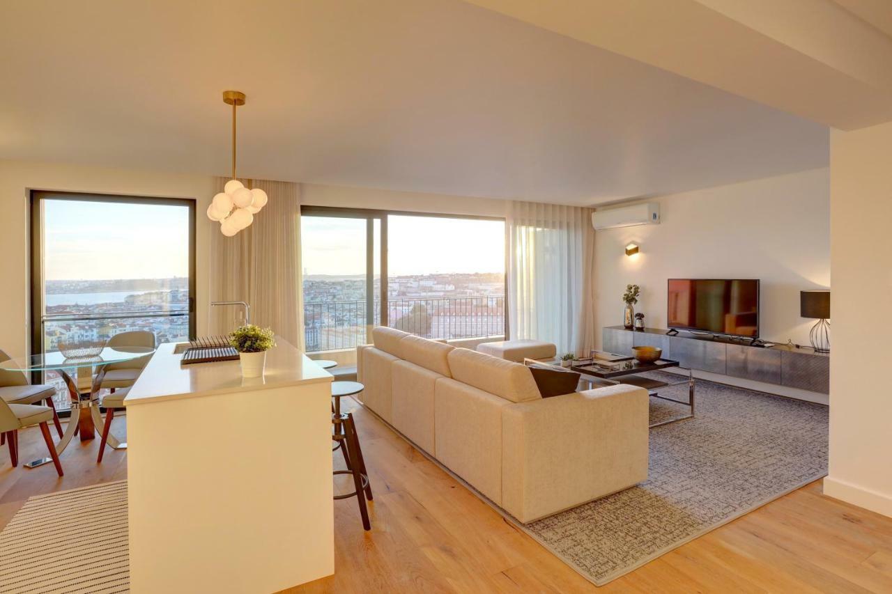 Luxury Graça Apartment The Most Amazing View of Lisboa Extérieur photo
